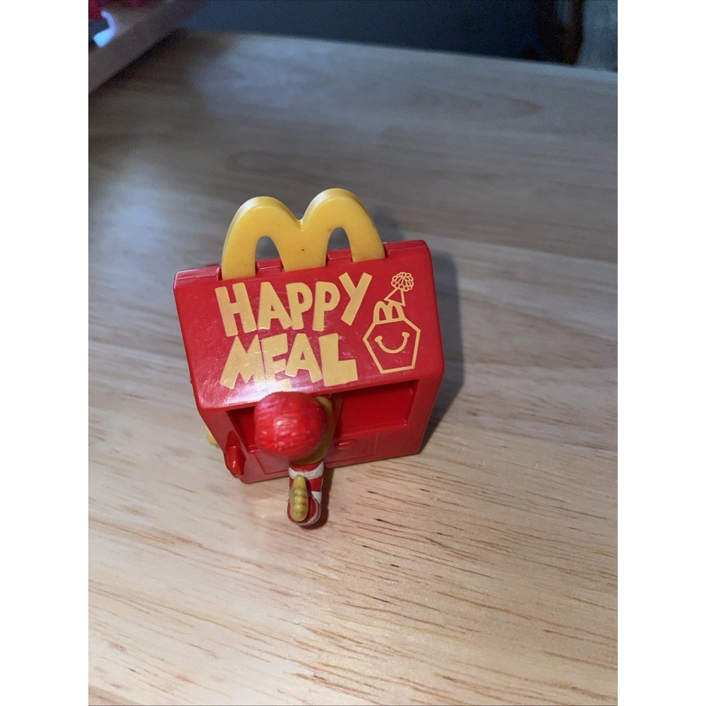 Mcdonalds Happy Birthday Ronald Mcdonald Train Car Happy Meal Toy #1 VTG 1994 - Picture 2 of 6